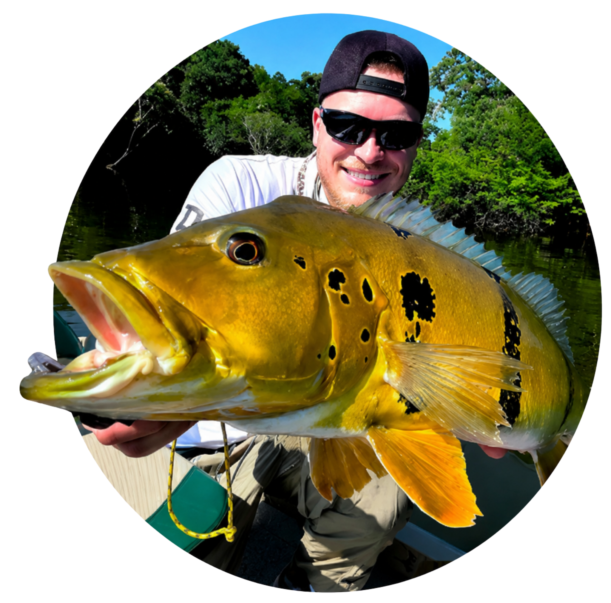Pescador com Peixe