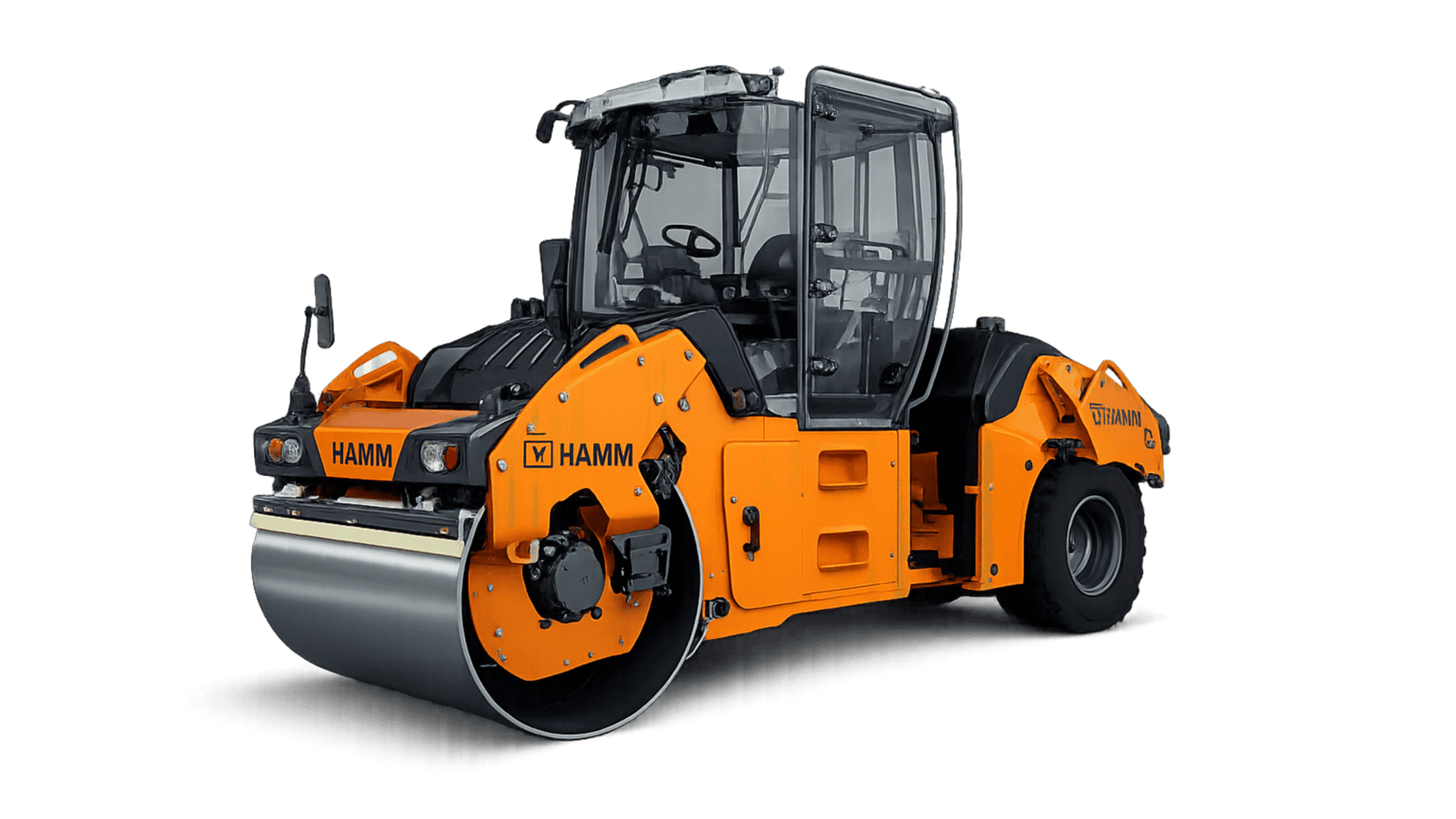 Rolo Compactador Duplo Tandem Hamm HD 90